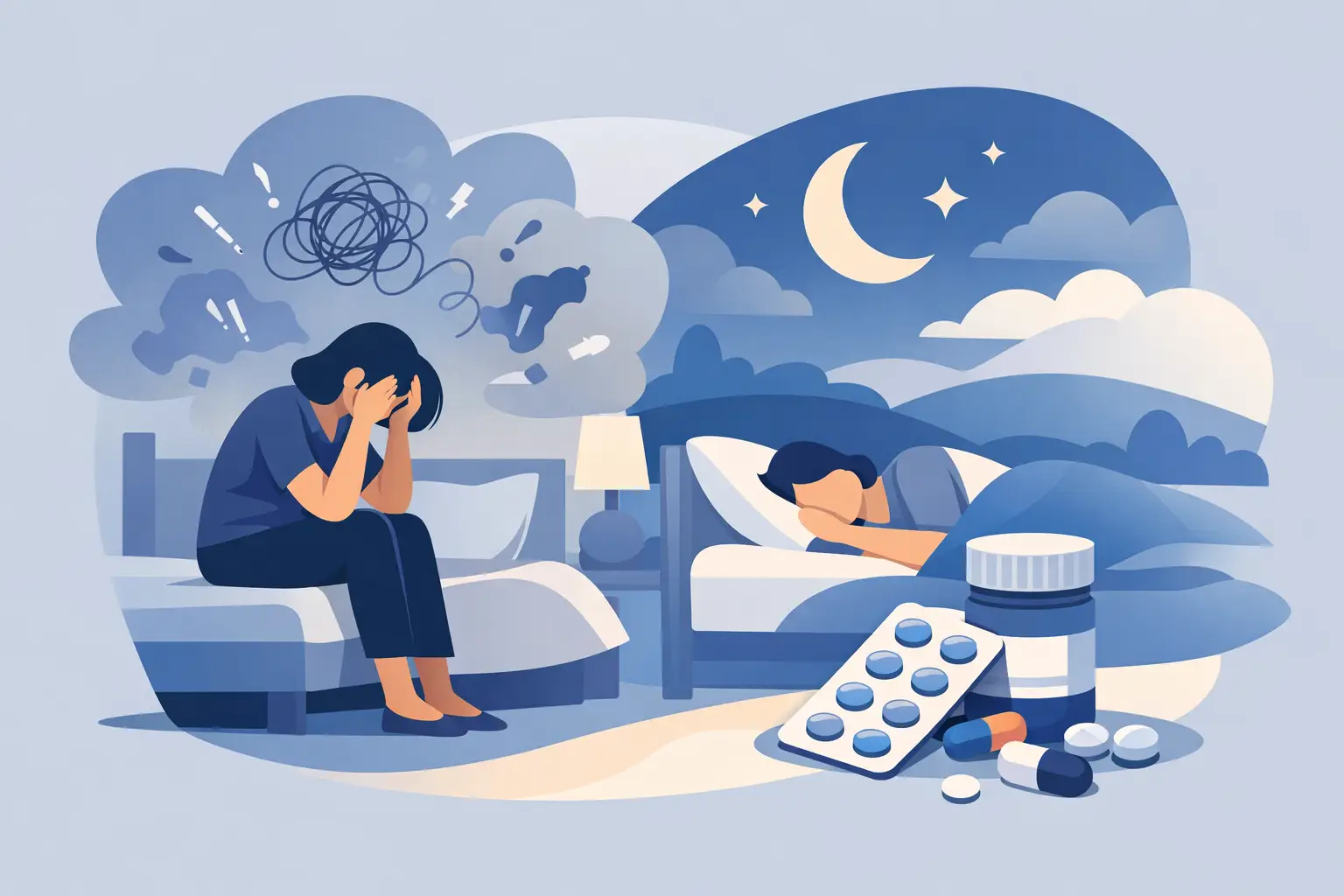 Anxiety and Sleep Medication UK Guide
